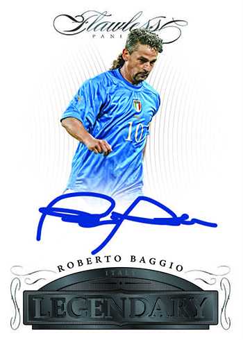 2016 Panini Flawless Soccer Legendary Signatures Black