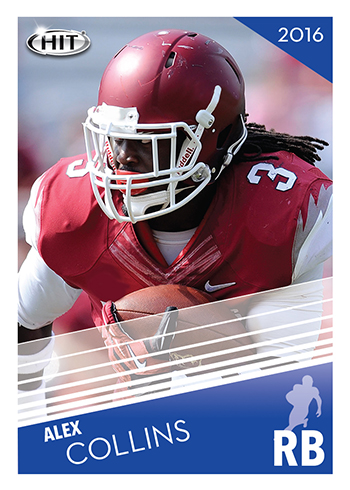 2016 SAGE Hit High Series Football Base Alex Collins