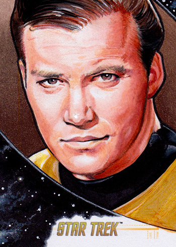 2016 Star Trek TOS 50th Anniversary Sketch Cards Mike James