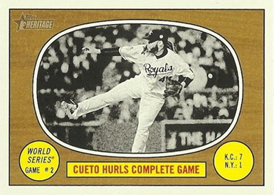 2016 T Her 152 Cueto World Series