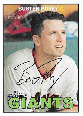 2016 T Her 460 Buster Posey