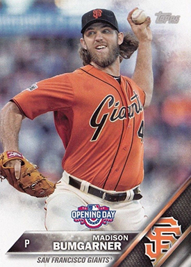 2016 T OD 91 Bumgarner