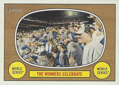 2016 Topps Heritage Error Variation 155 Kansas City Royals Color