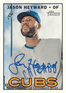 2016 Topps Heritage High Number Baseball Real One Autographs