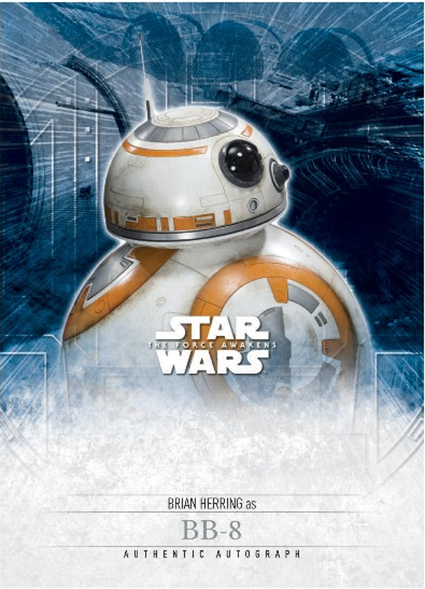 2016 Star Wars: The Force Awakens Series 2 Autographs