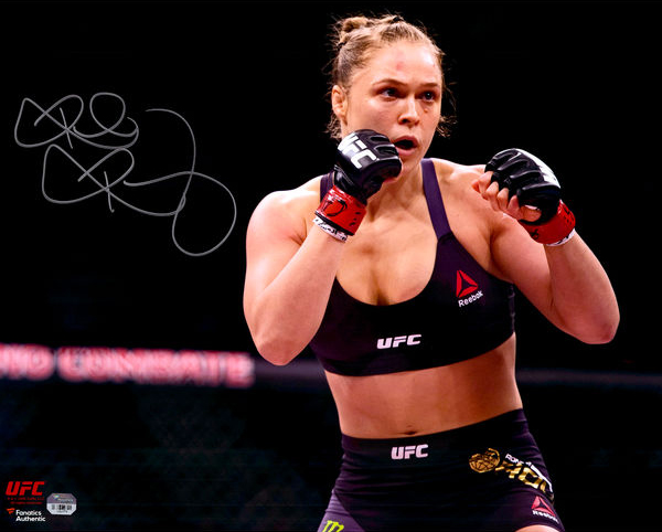 Fanatic Authentic Ronda Rousey Signed Photo