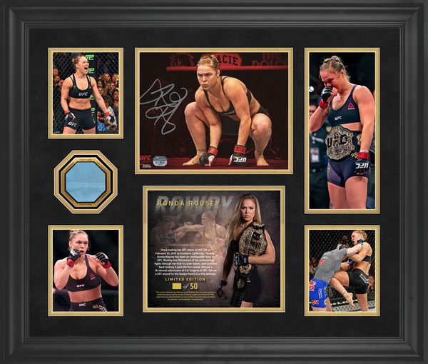 Ronda Rousey Fanatics Framed Ultimate Fighter Collage