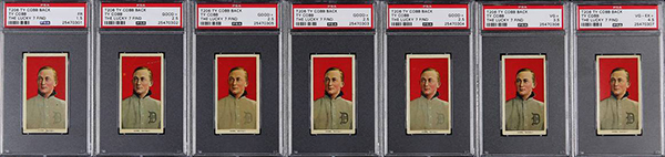 A Collector's Dream: 7 Rare Ty Cobb Baseball Cards Discovered