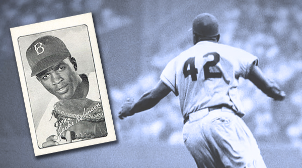 Extremely Rare Jackie Robinson Baseball Card Manufactured by -  Sweden