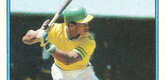 Rickey Henderson Baseball Card