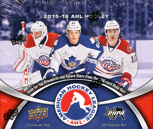 2015-16 Upper Deck AHL Hockey Box