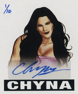 2016 2012 Leaf Originals Wrestling Chyna Autograph Alternate