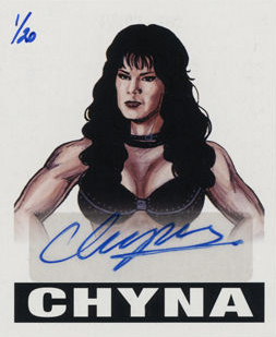 2016 2012 Leaf Originals Wrestling Chyna Autograph