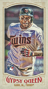 2016 Topps Gypsy Queen SP Image Variation Mini Yadier Molina (Tattoos  Visible)