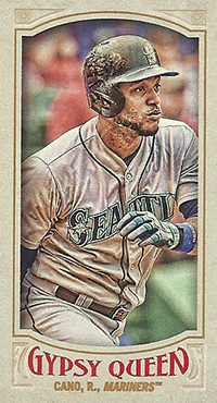 2016 Topps Gypsy Queen SP Image Variation Mini Yadier Molina (Tattoos  Visible)