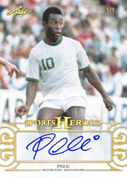 2016 Leaf Sports Heroes Pele