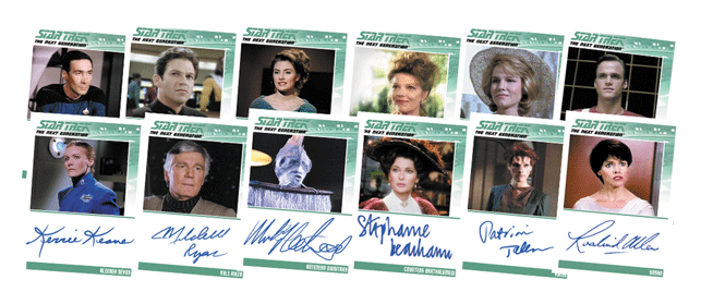 2016 Star Trek TNG Portfolio S2 Autographs