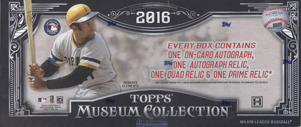 2016 Topps Museum Collection Baseball Hobby Box