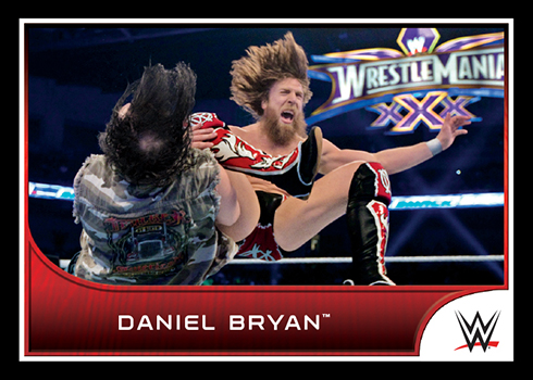 2016 Topps WWE Road to Wrestlemania DVD Card 113 Daniel Bryan