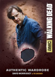 Walking Dead Season 4 PART 1 David Morrisey The Governor GOLD AUTOGRAPH DM2