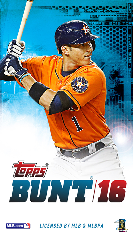 Topps BUNT 2016 Splash Screen