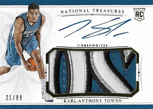 Karl Anthony Towns National Treasures /5