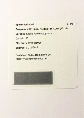 15-16 NT RPA 130 Harrell Redemption