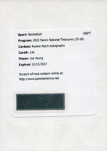 15-16 NT RPA 136 Young Redemption