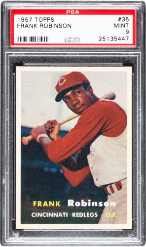 1957 Topps Frank Robinson PSA 9