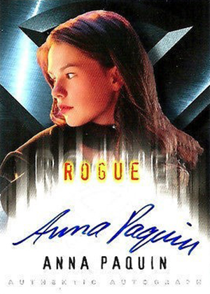 2000 X-Men Autographs Anna Paquin