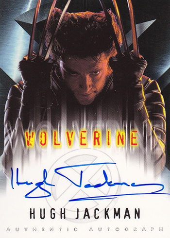 2000 X-Men Autographs Hugh Jackman