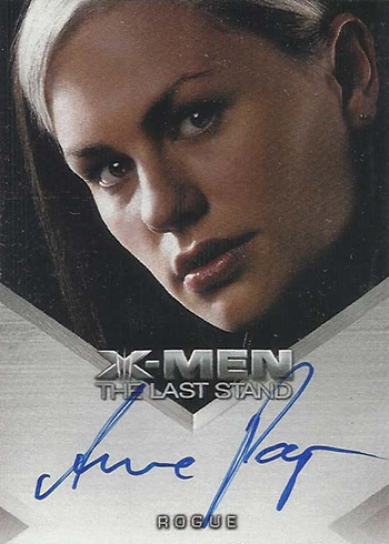 2006 X-Men Last Stand Autographs Anna Paquin