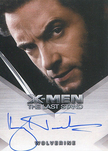 2006 X-Men Last Stand Autographs Hugh Jackman