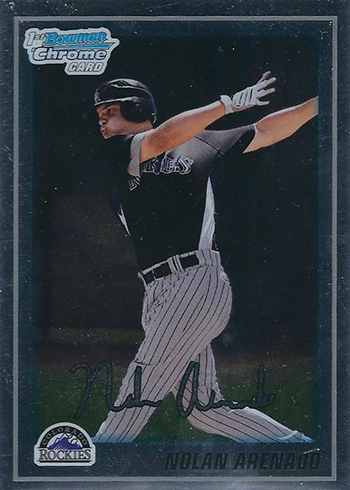 Nolan Arenado Rookie Card Rankings - What's the Most Valuable?