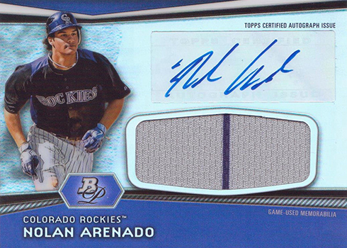 NOLAN ARENADO ROOKIE CARD Colorado Rockies 2010 TriStar Pursuit BASEBALL RC