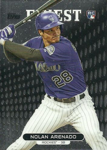 Nolan Arenado 2013 Topps Chrome Rookie Auto #78 Price Guide