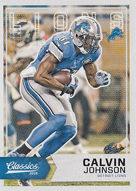 2016 Class FB 74 Calvin Johnson