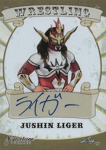 2016 Leaf Signature Series Wrestling Jushin Liger