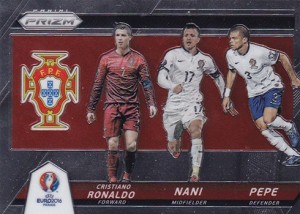 2016 Panini Prizm UEFA Euro Triples