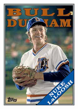 2016 Topps Archives Baseball Checklist - Bull Durham Nuke LaLoosh