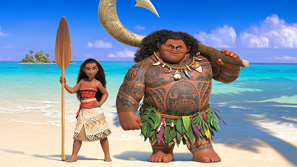 2016 Upper Deck Moana Tattoo Cards Header