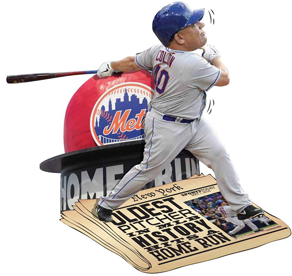 Bartolo Colon at bat: A life in images 