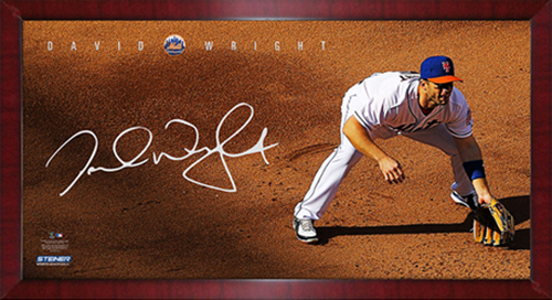 David Wright Autograph Baseball Card