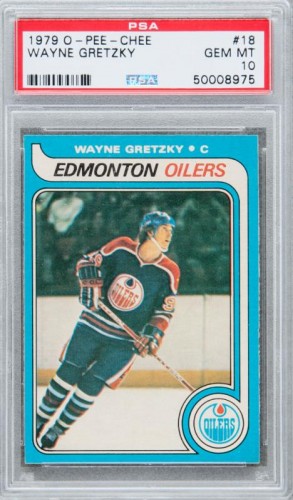 Gretzky rookie card PSA 10