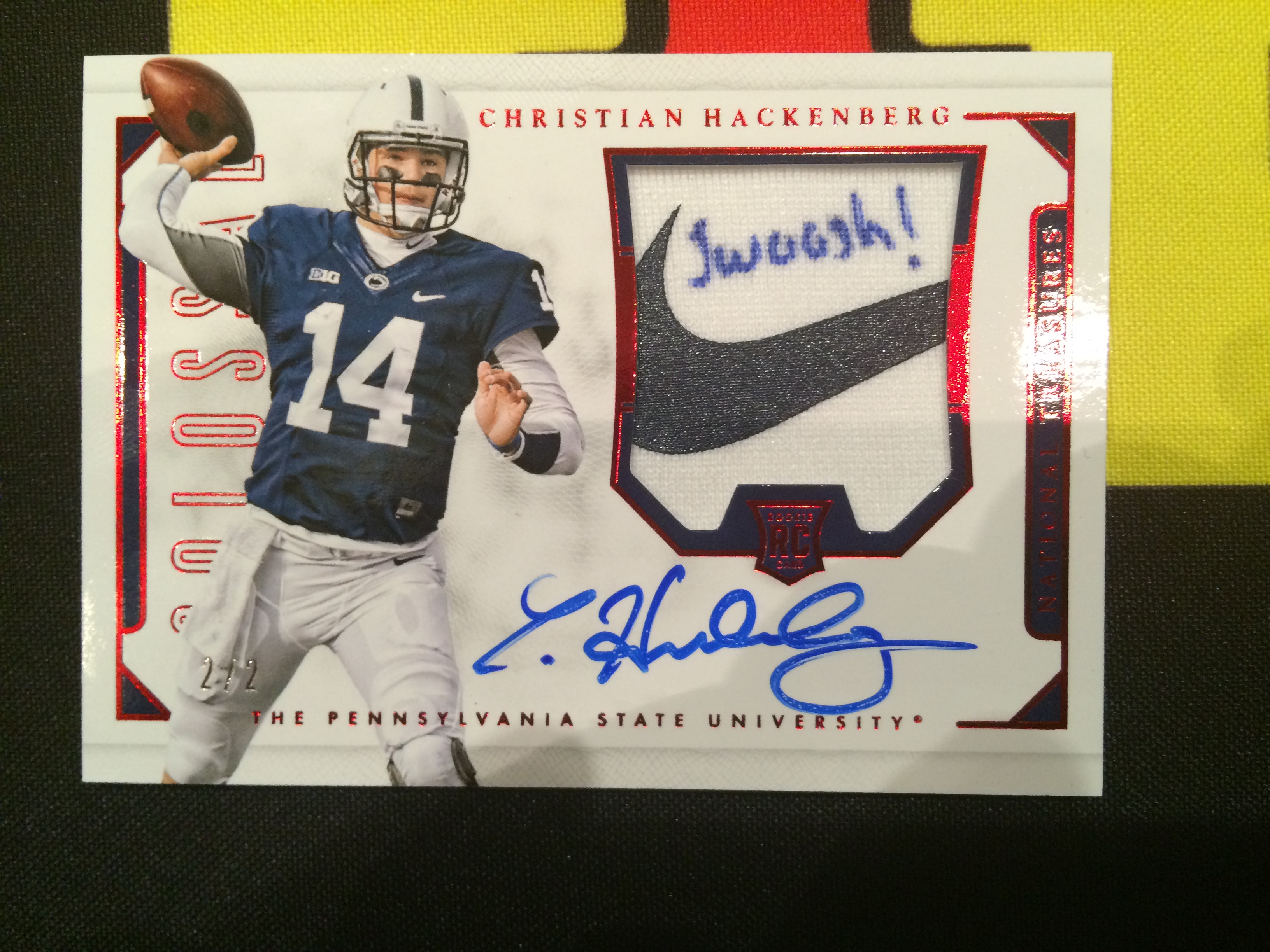 Buy Christian Hackenberg Cards Online