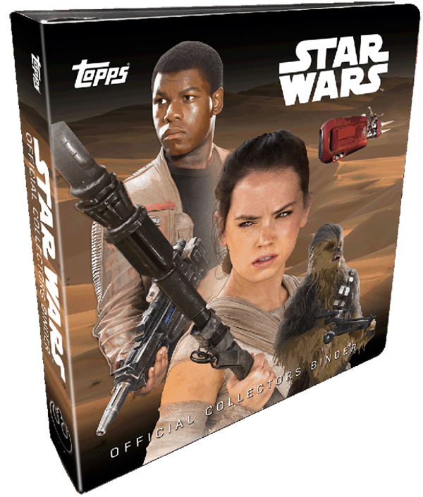 Topps Star Wars Force Awakens Binder Good