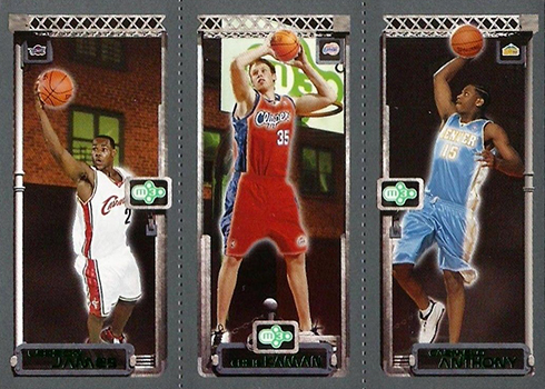 topps lebron james rookie