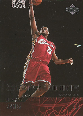 03-04 Upper Deck LeBron