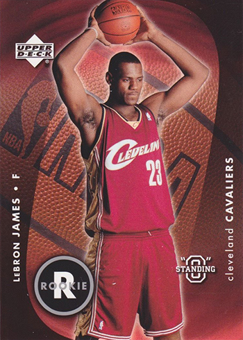 03-04 Upper Deck Standing O LeBron