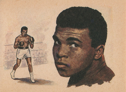 1965 Bancroft Tiddlers Cassius Clay 12